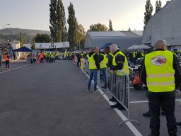 2. Rund um den Start