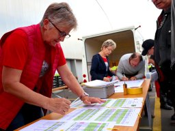 2. Rund um den Start
