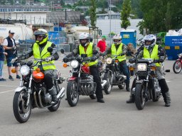 2. Rund um den Start